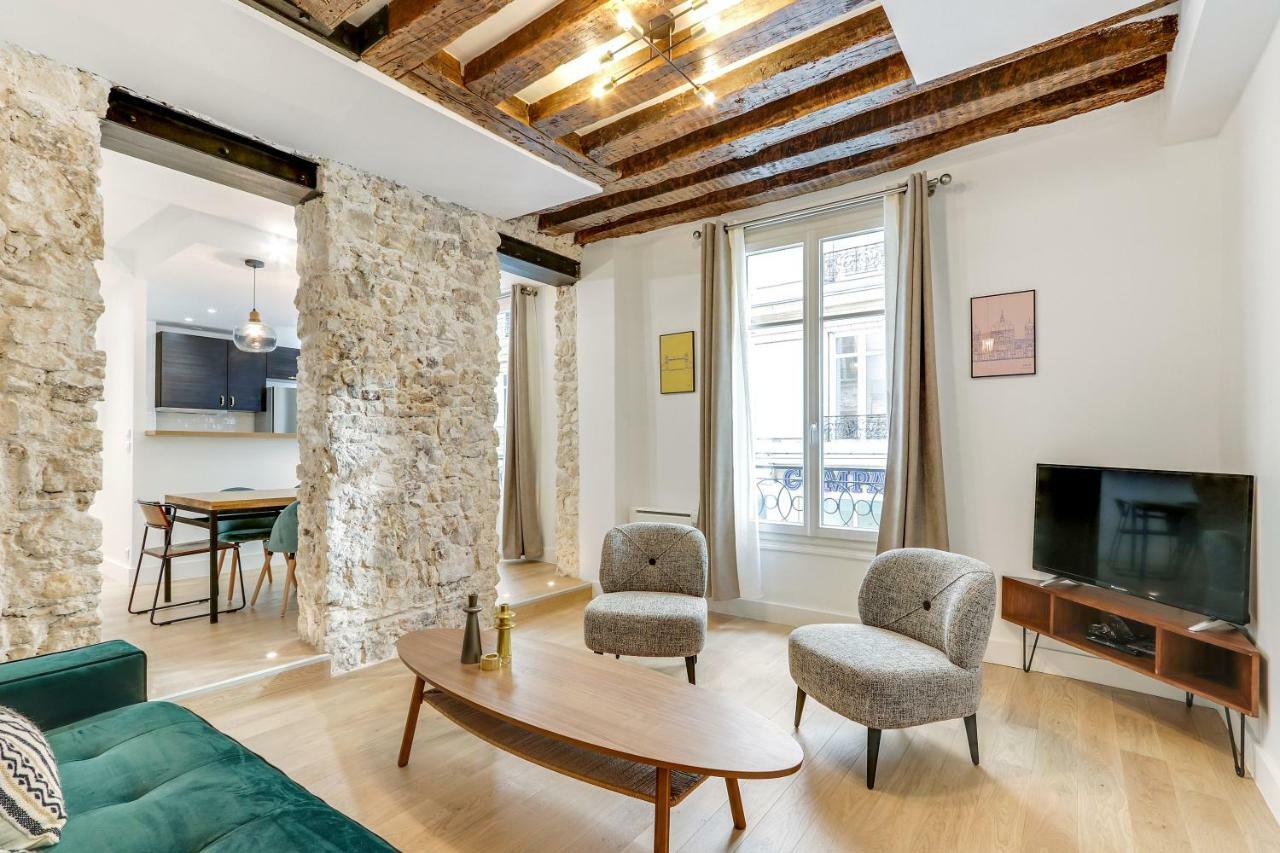 Pick A Flat'S Apartment In Le Marais - Rue Saint Apoline ปารีส ภายนอก รูปภาพ